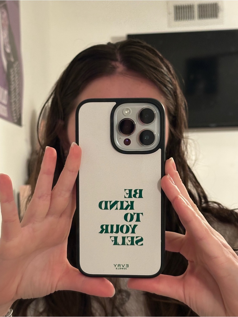 “be kind to yourself” iphone 14 pro max phone case